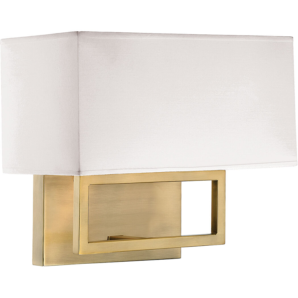 Contemporary 2 Light 12.00 inch Wall Sconce