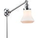 Bellmont 35 inch 60.00 watt Polished Chrome Swing Arm Wall Light, Franklin Restoration