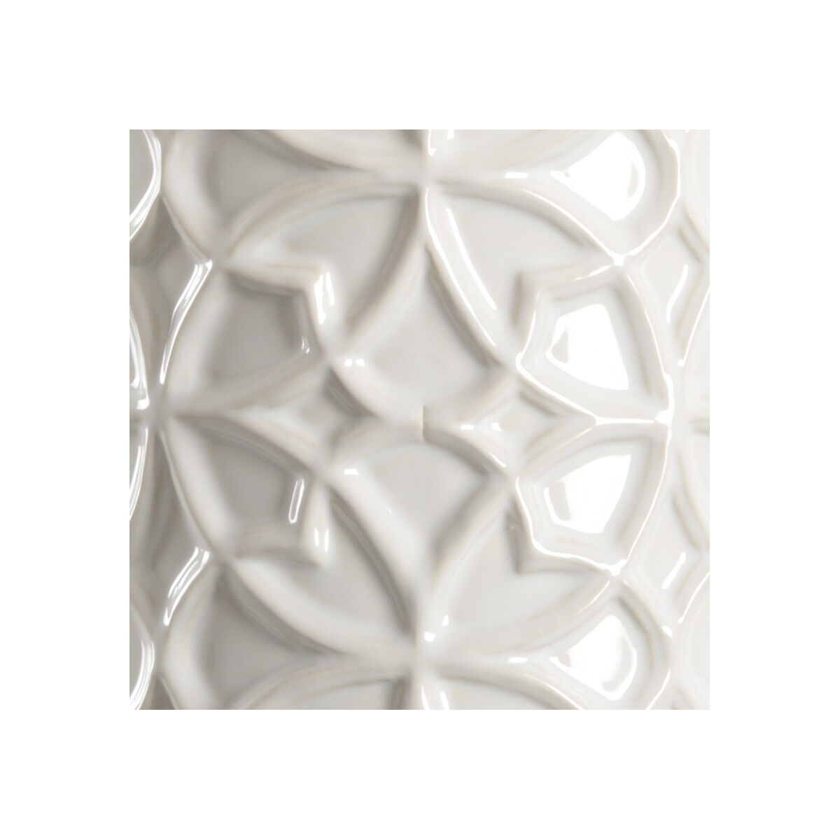 Biltmore 32 inch 100 watt Snow White Glaze Table Lamp Portable Light