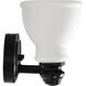 Russel 2 Light 14.75 inch Matte Black Vanity Light Wall Light