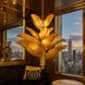 Banana Leaf 12 Light 44 inch Gold Chandelier Ceiling Light