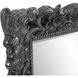 Barcelona 46 X 32 inch Glossy Charcoal Wall Mirror