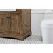 Franklin 72 X 22 X 34.75 inch Driftwood Bathroom Vanity Cabinet