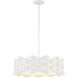 Coastal Current LED 21 inch Sand White Pendant Ceiling Light