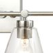 East Point Vanity Light Wall Light in Polished Chrome