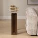 McElroy 25 X 23.5 inch Bronze and Clear Acrylic Side Table