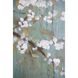 Saison White Cherry Blossom Blue/White/Brown Wall Art