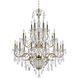 Canada 26 Light 36 inch Brass Chandelier Ceiling Light