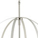 Rotunde 6 Light 26 inch Matte White Chandelier Ceiling Light