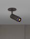 Exhaust Spot LED 2.36 inch Graphite / Burnt Steel Flush Mount Ceiling Light