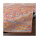 Amsterdam 36 X 24 inch Bright Pink/Ivory/Camel/Dark Blue Rugs, Rectangle