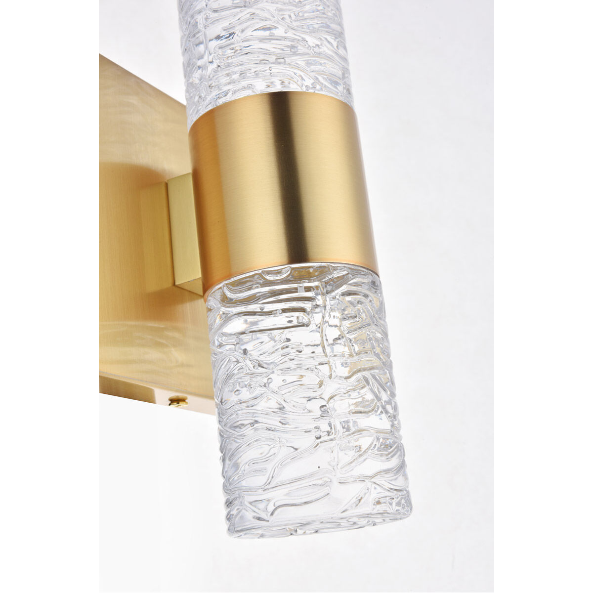 Vega LED 4.53 inch Gold Wall Sconce Wall Light