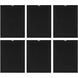 Wallflower Black/Multiple Wall Art, 6 Piece