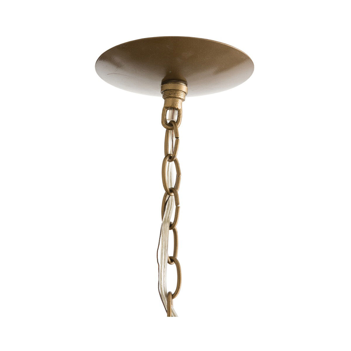 Layla 4 Light 36 inch Antique Brass and Nickel Chandelier Ceiling Light