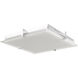 Matrix LED 15.4 inch Chrome Flush Mount Ceiling Light