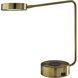 Viper 15 inch 9.00 watt Antique Brass Supercharger Desk Lamp Portable Light