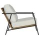 Milan Stinson White Outdoor Armchair
