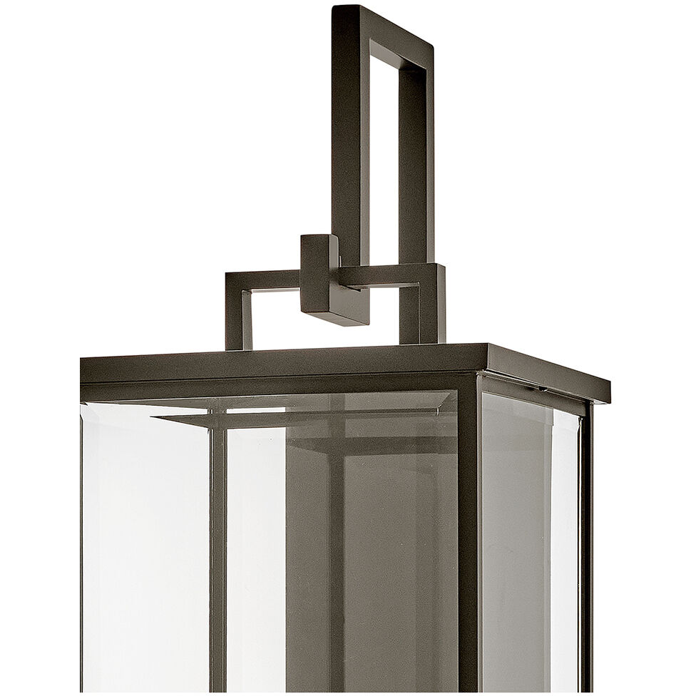 Estate Series Weymouth 4 Light 45.5 inch Oil Rubbed Bronze Outdoor Wall Mount