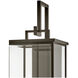 Estate Series Weymouth 4 Light 45.5 inch Oil Rubbed Bronze Outdoor Wall Mount