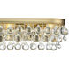 Calypso Bath Vanity Light Wall Light in Vibrant Gold