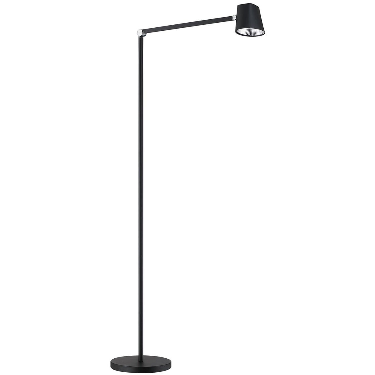 VEGA 54 inch 7 watt Black Floor Lamp Portable Light