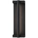 Calla LED 15 inch Textured Black Outdoor Wall Sconce