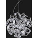 Swivel 14 Light 22 inch Chrome Chandelier Ceiling Light