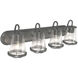 Darby 4 Light 30 inch Weathered Iron Bath Bar Wall Light