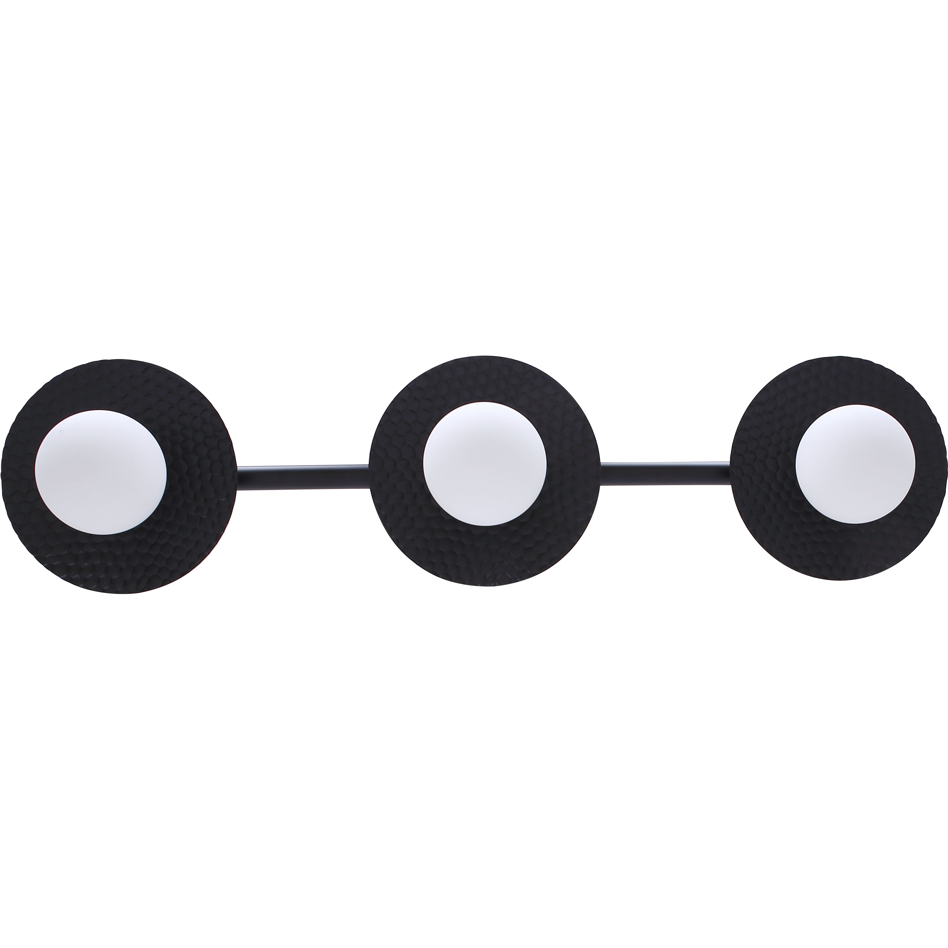 Mierka 3 Light 32.5 inch Black Pendant Ceiling Light