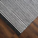 Myra 36 X 24 inch Black/White Rug in 2 x 3