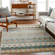 Calico 91 X 63 inch Light Grey Rug