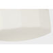 C&M by Chapman & Myers Fairfax 1 Light 11 inch Polished Nickel Flush Mount Ceiling Light in LED