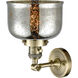 Franklin Restoration Large Bell LED 8 inch Antique Brass Sconce Wall Light, Franklin Restoration