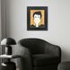 Icon Blonde Bombshell / Icon Fashion Favourite / Icon Silent Star / Icon The King Black and White Framed Art, Propac