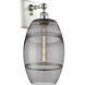 Ballston Vaz 1 Light 8 inch White Polished Chrome Sconce Wall Light