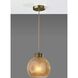 Atticus 9 inch Antique Brass Pendant Ceiling Light