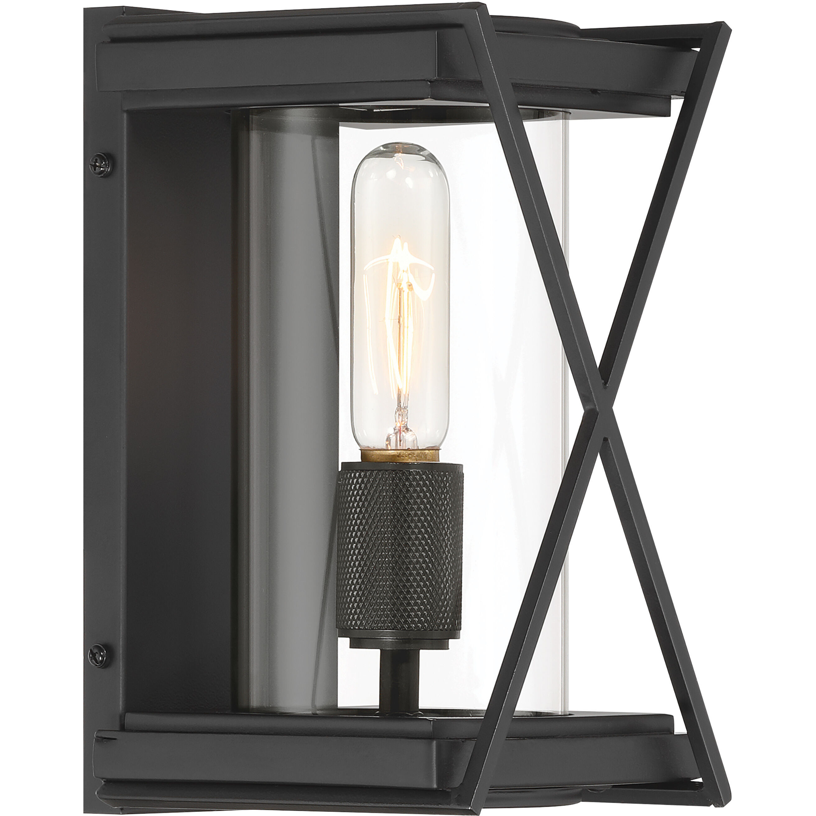 Rockhill 1 Light 10.5 inch Dark Matte Black Outdoor Sconce