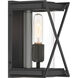 Rockhill 1 Light 10.5 inch Dark Matte Black Outdoor Sconce