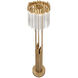 Matrix 68 inch 60 watt Havana Gold Floor Lamp Portable Light