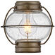 Cape Cod 1 Light 7 inch Burnished Bronze Outdoor Hanging
