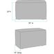 Bella 20 inch Bold Neutral Sand Ottoman