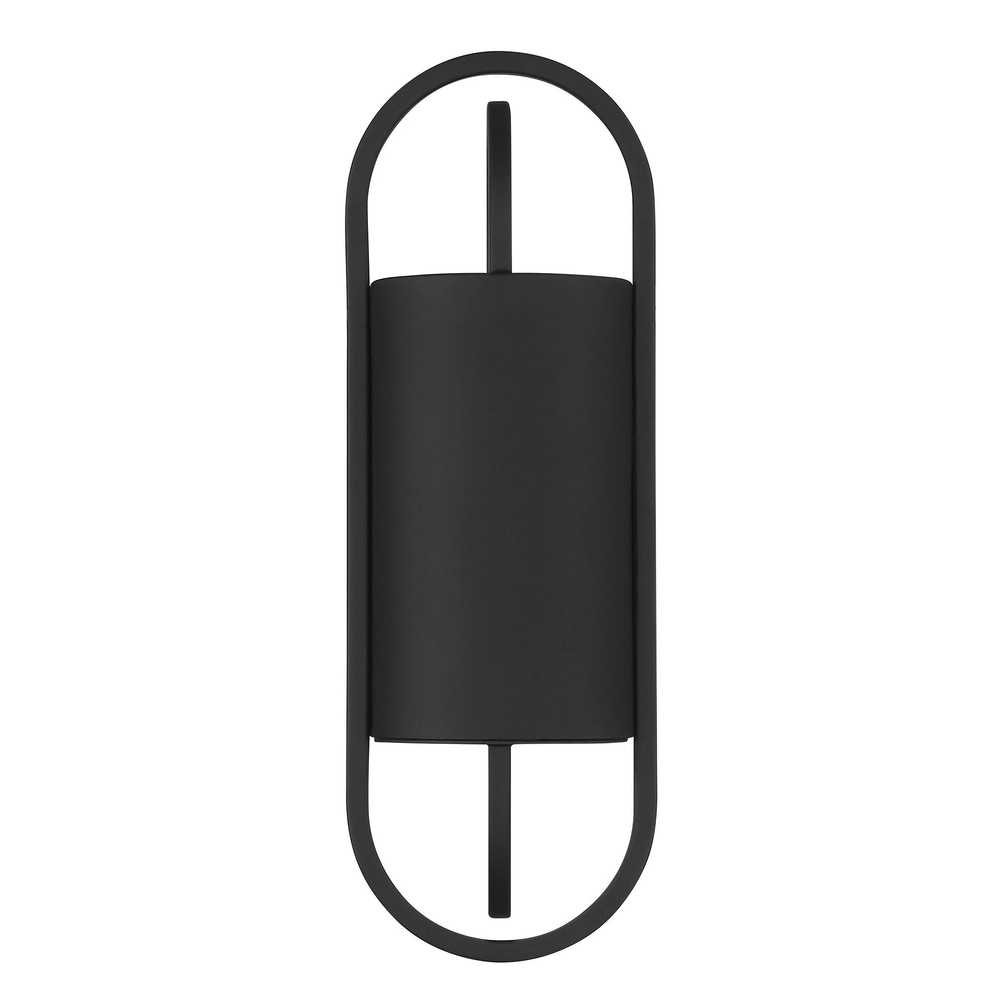 Nightfall 1 Light 16 inch Black Outdoor Wall Lantern