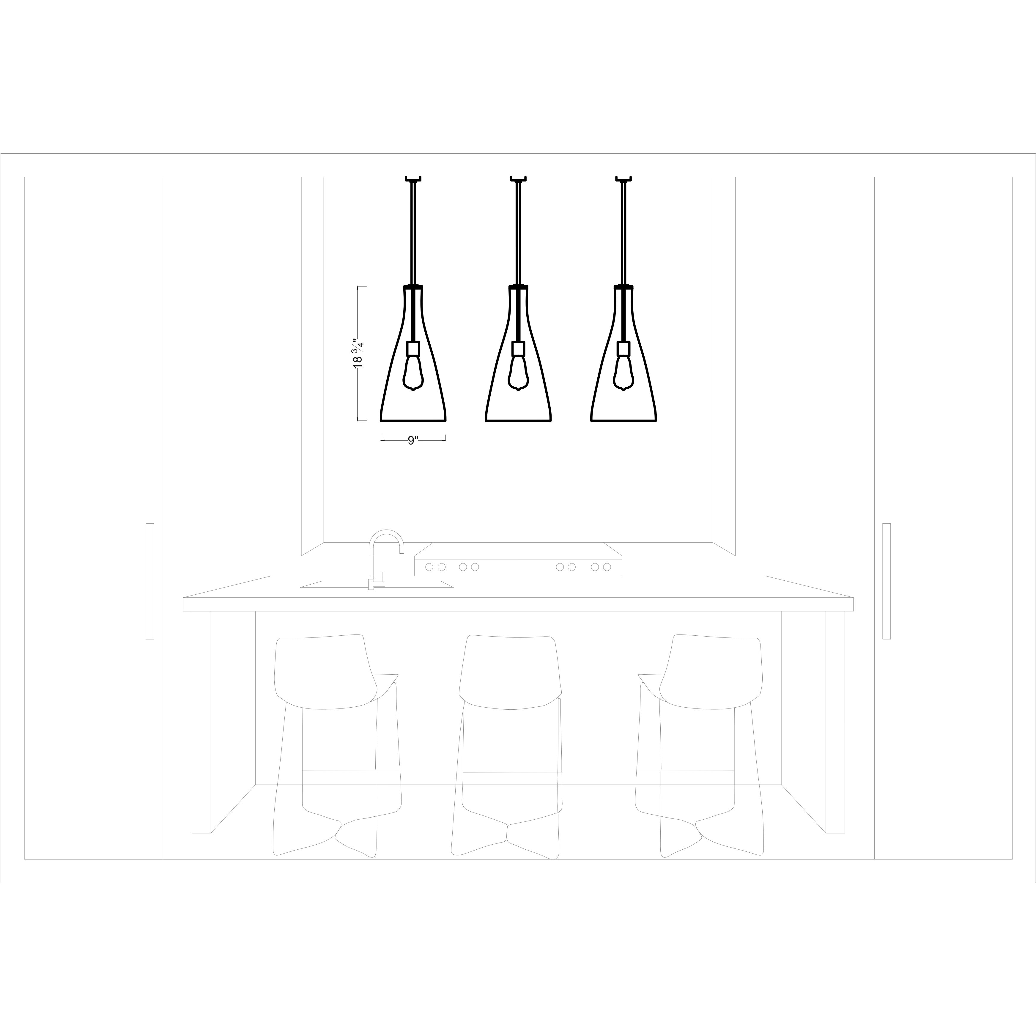 Arilda 1 Light 9 inch Brushed Nickel Pendant Ceiling Light