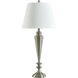 Cameron 33.5 inch 100.00 watt Brushed Steel Table Lamp Portable Light