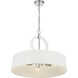 Cape Coral 4 Light 24 inch Polished Nickel Pendant Ceiling Light