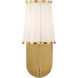 Belinder 5.75 inch Aged Brass Wall Mount Wall Light