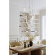 Briselle LED 24 inch Legacy Brass Pendant Ceiling Light