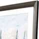 Marina at Dusk Blue and Green and Turquoise and Teal Framed Art