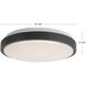 Yanis 15.13 inch Brushed Nickel Flush Mount Ceiling Light