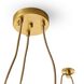 Selene 3 Light 51 inch Natural Multi Basket Chandelier Ceiling Light